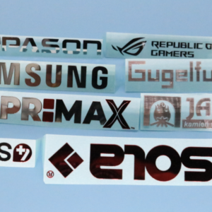 Electroplated Thin Metal Stickers
